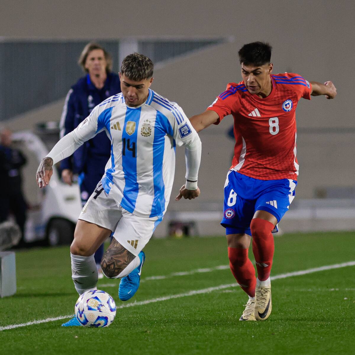 Chile vs Argentina: formaciones, horario y dónde ver en vivo el partido por las Eliminatorias al Mundial 2026