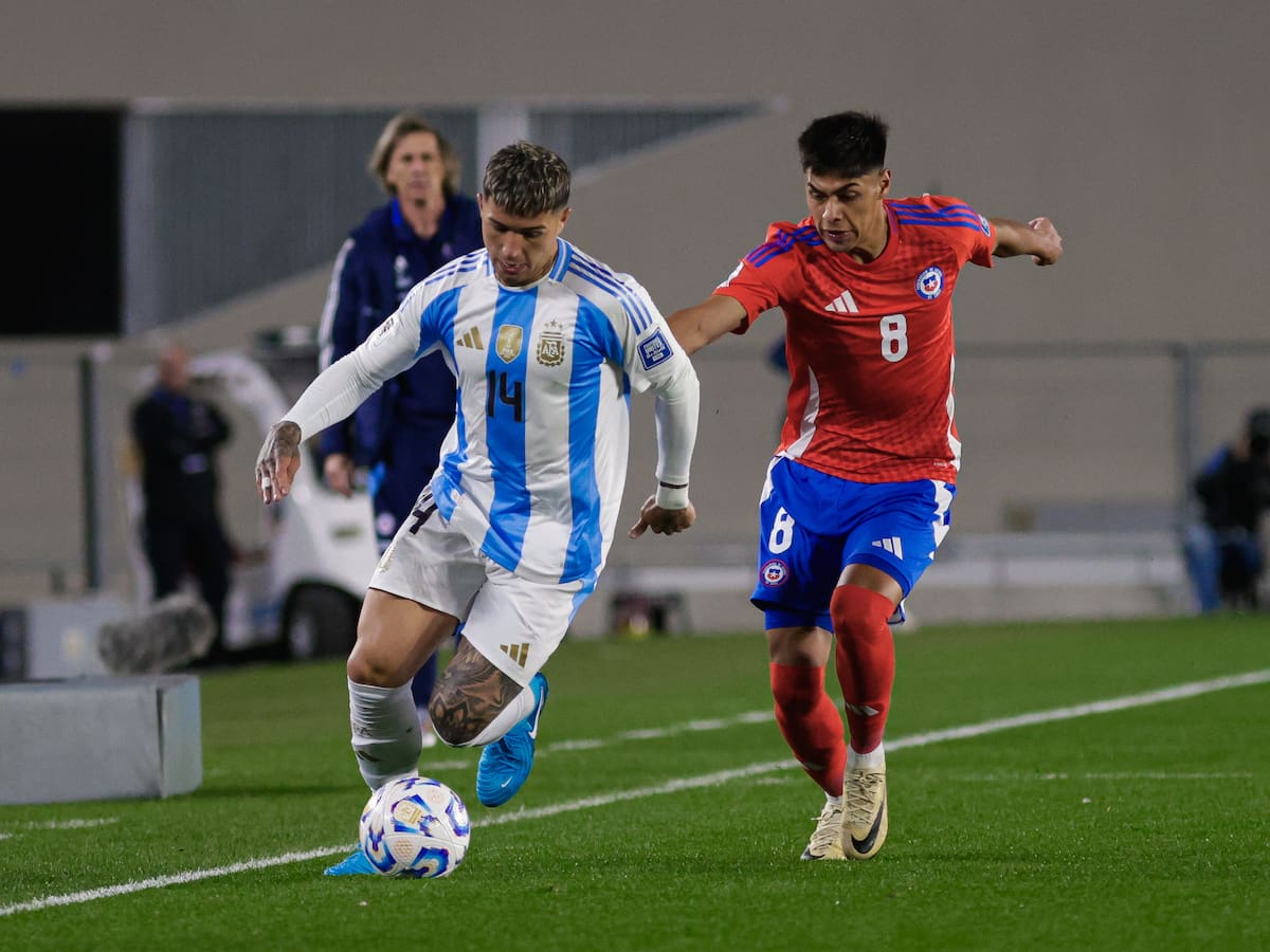 Chile vs Argentina: formaciones, horario y dónde ver en vivo el partido por las Eliminatorias al Mundial 2026