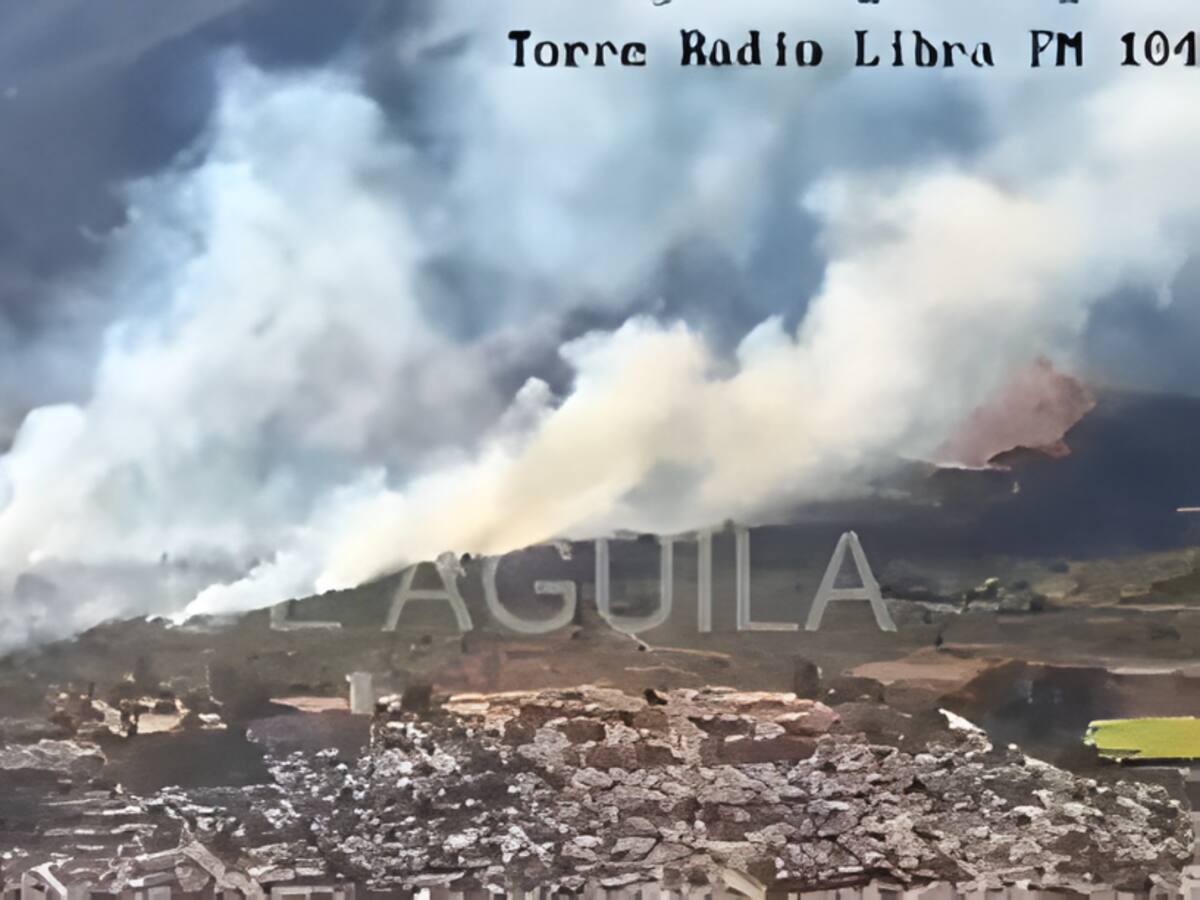Incendio forestal en La Calera consume al menos siete hectáreas: genera preocupación por cercania a zona pobladas