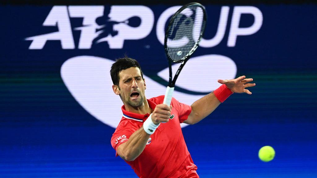 No jugará ante Chile: Novak Djokovic se bajó de la ATP Cup