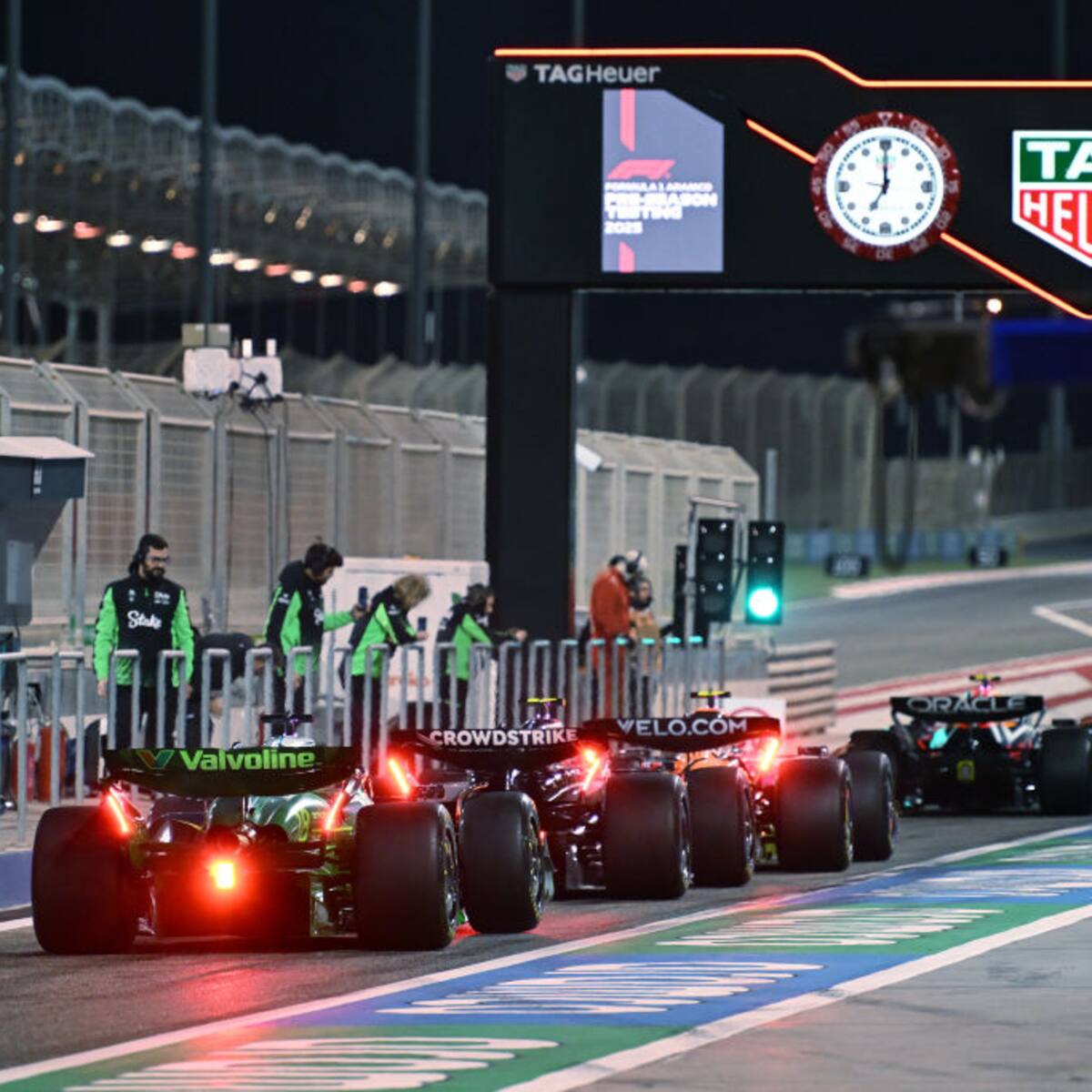 Mercedes y Red Bull en los extremos: esta fue la impresionante cantidad de vueltas que dieron los equipos en las prácticas de Fórmula 1