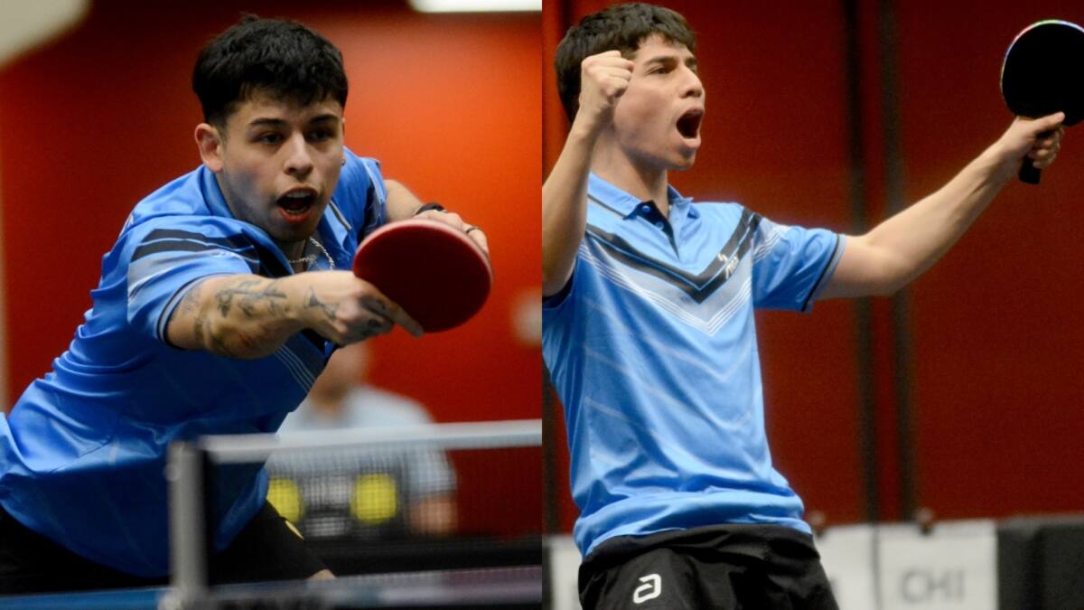 Equipo masculino se suma a las mujeres y también se queda con el oro en el Sudamericano de tenis de mesa