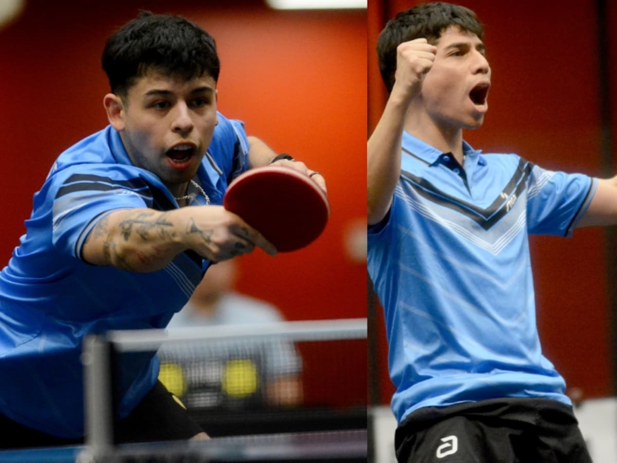 Equipo masculino se suma a las mujeres y también se queda con el oro en el Sudamericano de tenis de mesa