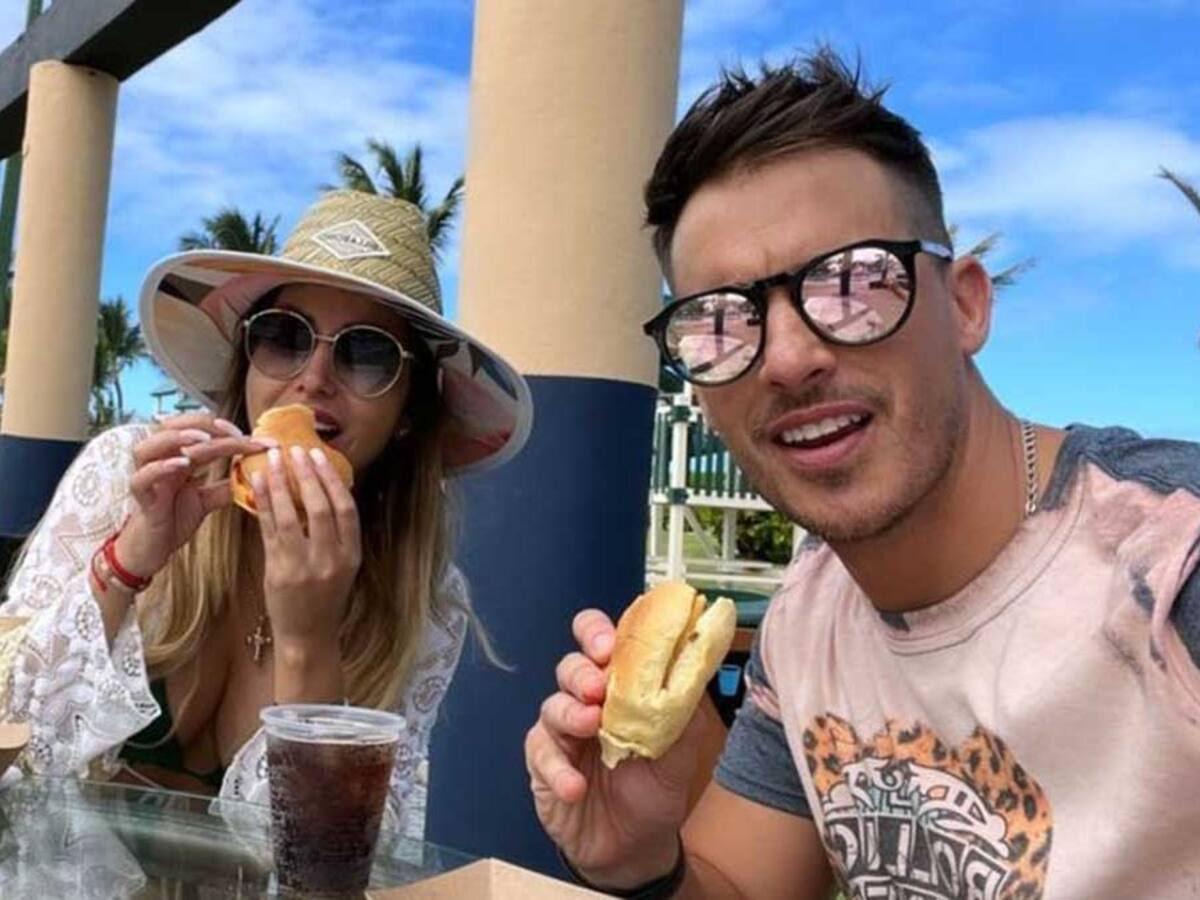 Marité Matus y Camilo Huerta compartieron románticos registros de sus vacaciones en el Caribe
