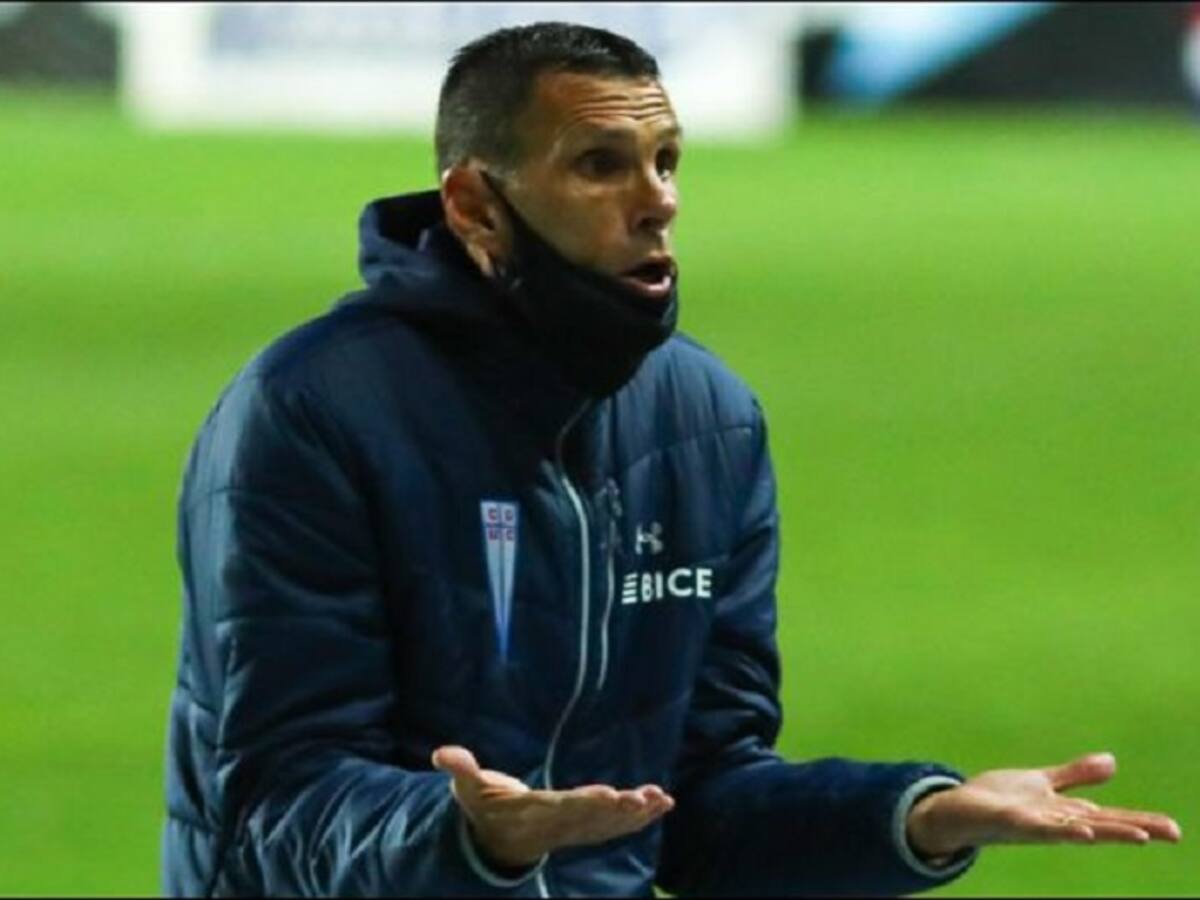 Gustavo Poyet valoró el partido de la UC pese a la derrota ante Atlético Nacional: «Me voy con una buena sensación»