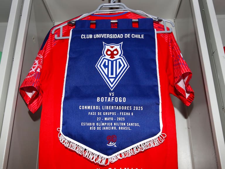 Universidad de Chile cambia de camiseta para su duelo ante Botafogo