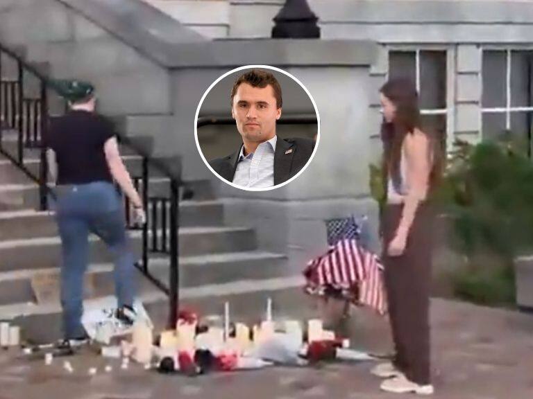 Hermanas buscan donaciones tras vandalizar memorial de Charlie Kirk y ser arrestadas