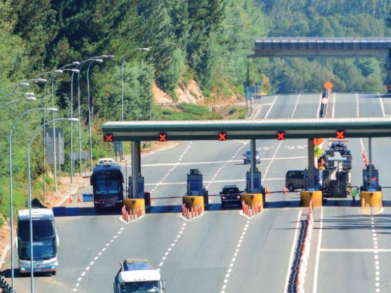 rebaja en peaje de autopista Itata
