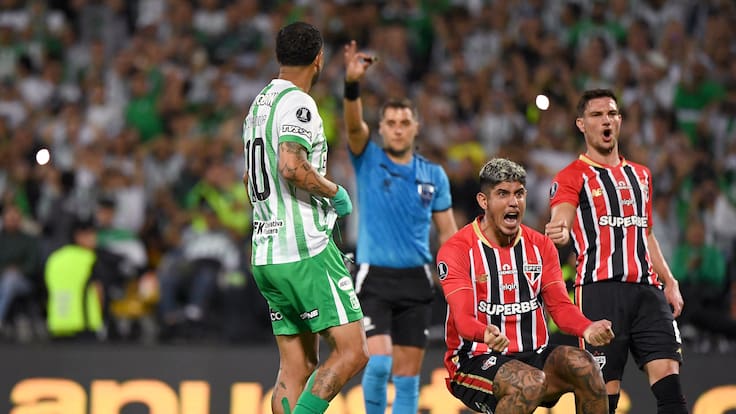 Atlético Nacional no aprovecha su localía y empata sin goles contra Sao Paulo por los octavos de la Copa Libertadores