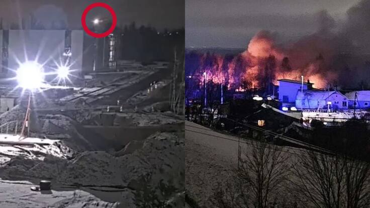 Avión se estrella con edificio en Lituania mientras intentaba aterrizar