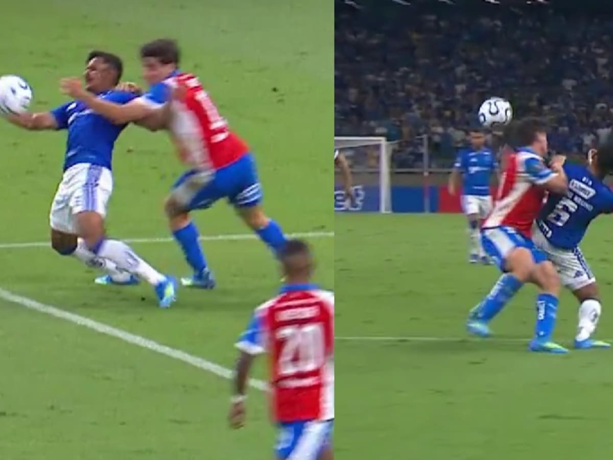 Otra vez el arbitraje en Brasil: el penal a favor de Cruzeiro que desató la furia de la UC