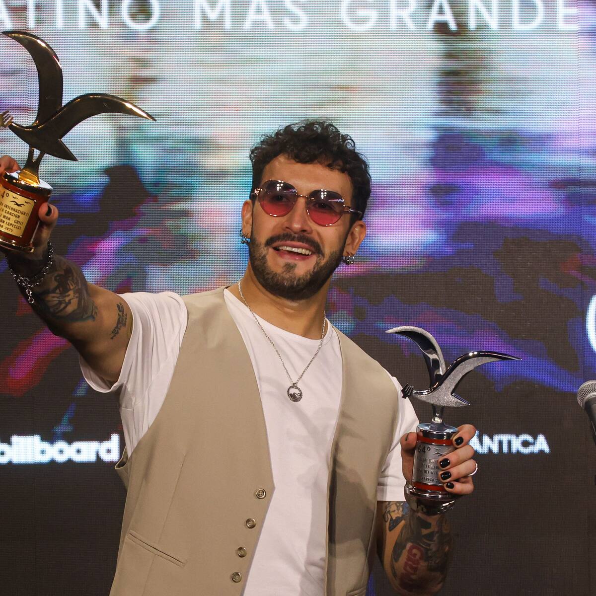 “Él vio la rutina estos dos años”: Edo Caroe sobre la mención a Martín, su yerno, en el Festival de Viña 2025