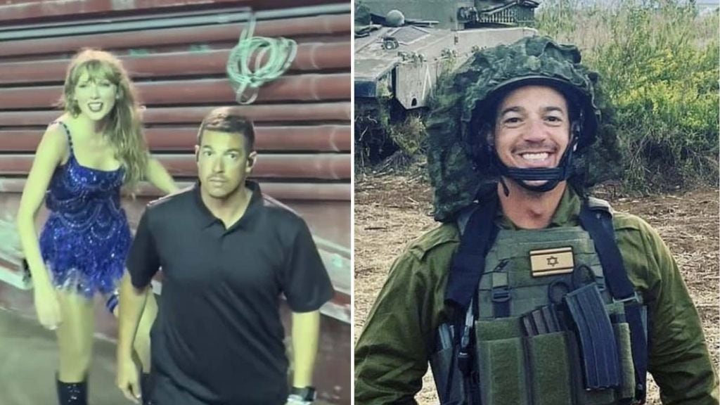 guardaespaldas de Taylor Swift - guerra - israel - hamás