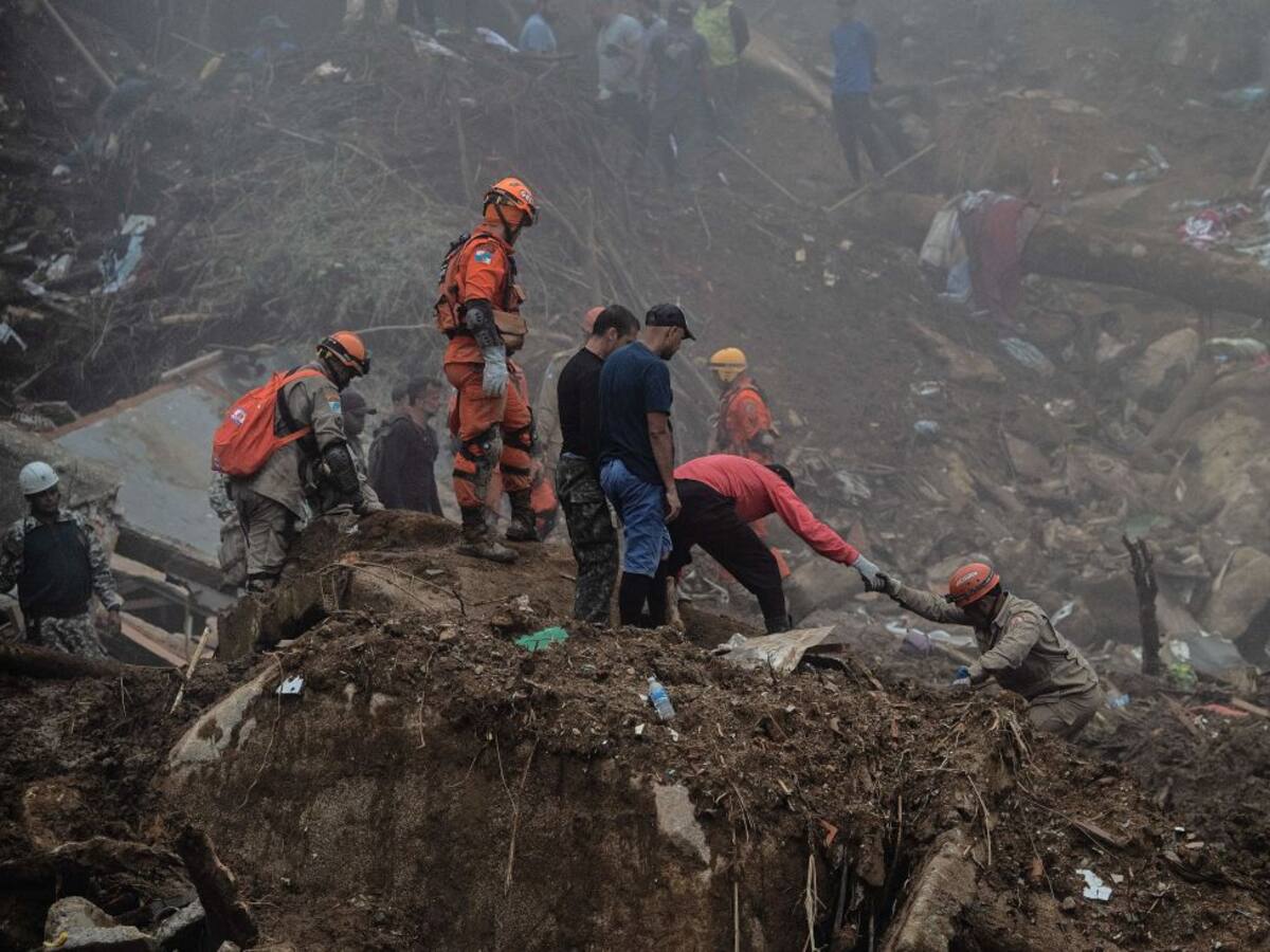 Al menos cinco personas fallecidas y cuatro desaparecidas tras fuertes lluvias en Brasil