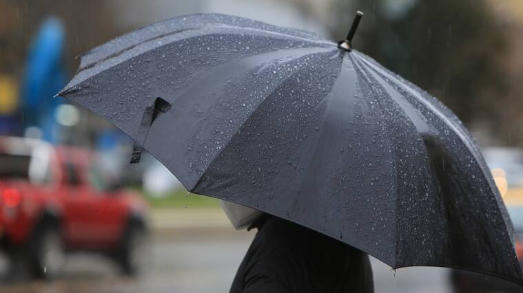 Lluvia en Santiago