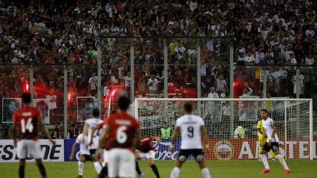 11 de Marzo del 2020/SantiagoHinchas de Colo Colo ,durante el partido valido por la Fase de Grupos de la Conmebol Libertadores 2020, entre Colo Colo vs Athletico Paranaense, disputado en el Estadio Monumental.
FOTO:FRANCISCO LONGA/AGENCIAUNO