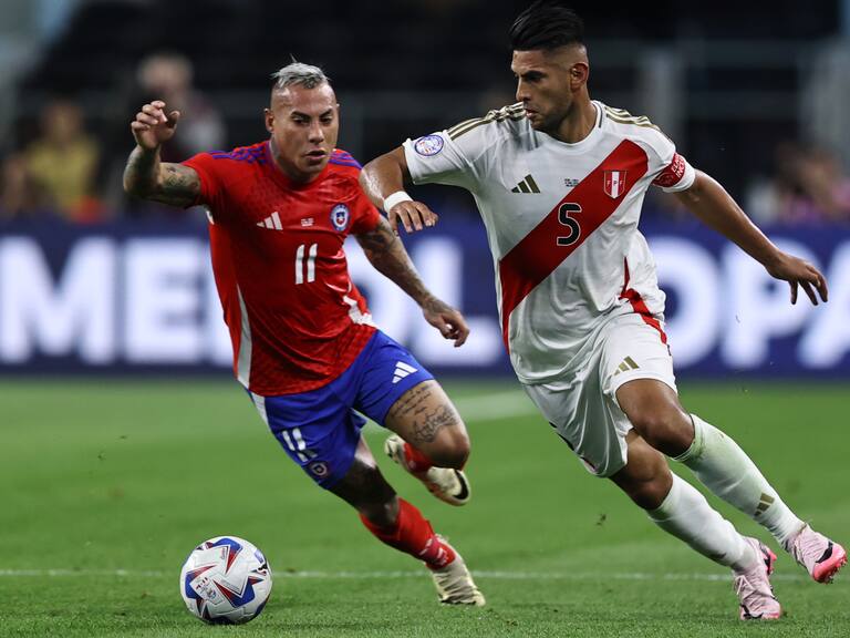 Chile iguala ante Perú en su estreno por la Copa América 2024