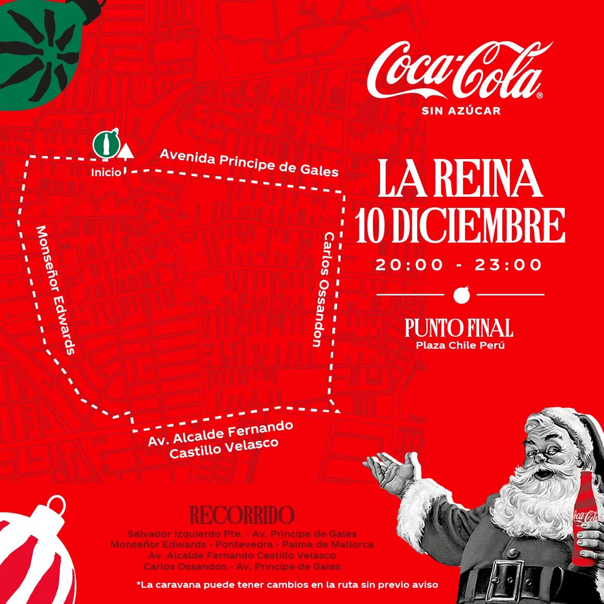 Recorrido Coca-Cola Navidad 2023