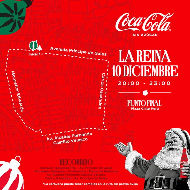 Recorrido Coca-Cola Navidad 2023