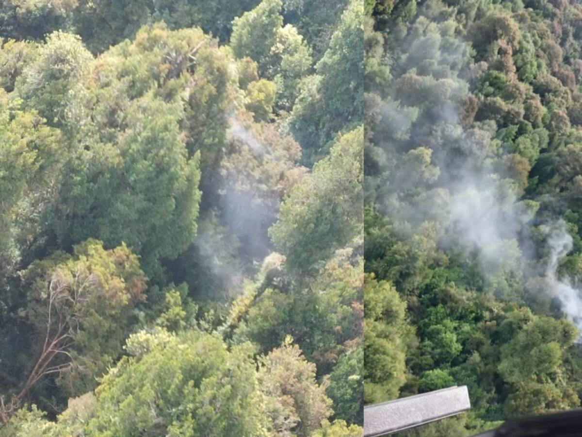 Decretan Alerta Roja en Chaitén: incendio forestal afecta área protegida del Parque Nacional Pumalín