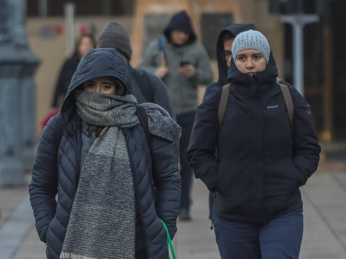 Siguen las bajas temperaturas: este es el pronóstico del clima en Santiago para la primera semana de abril