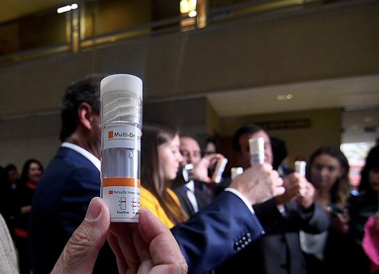Revisa la lista completa de diputados que dieron negativo en test de drogas