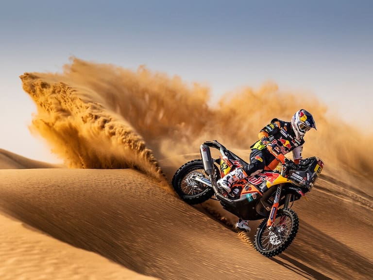 Para el Rally Dakar que viene ya está lista la nueva moto de KTM