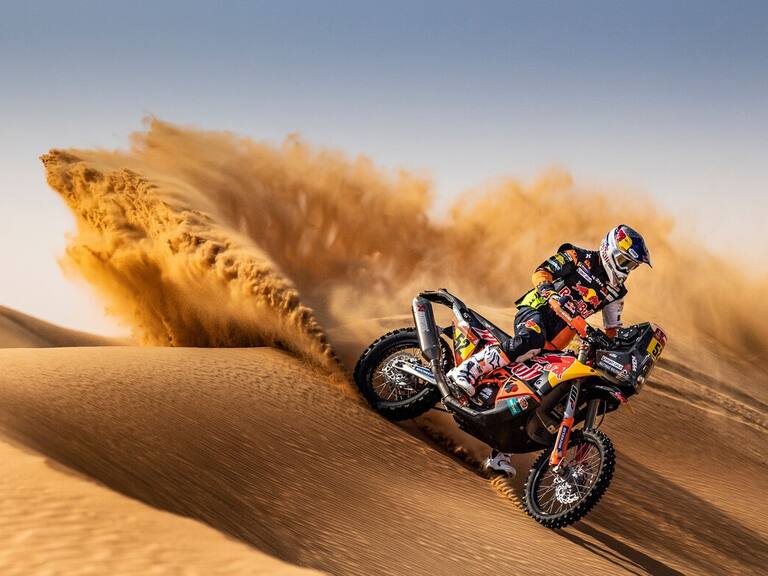 Para el Rally Dakar que viene ya está lista la nueva moto de KTM
