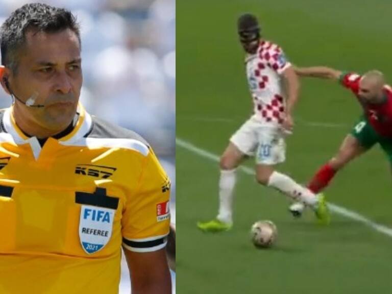 "Catastrófico": Julio Bascuñán recibe ola de críticas tras su desempeño en el VAR durante el duelo de Croacia y Marruecos