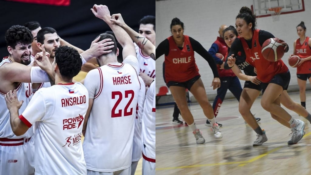 Chile conoció a sus rivales en el básquetbol masculino y femenino de Santiago 2023