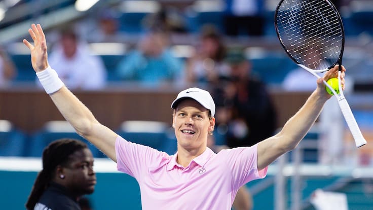 Sinner arrasa en Miami para superar a Nadal en un registro histórico donde dio alcance a un chileno