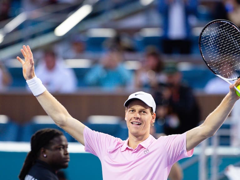 Sinner arrasa en Miami para superar a Nadal en un registro histórico donde dio alcance a un chileno