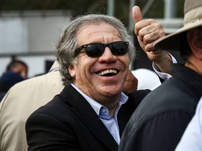 Luis Almagro en un evento de la oposición venezolana en Colombia