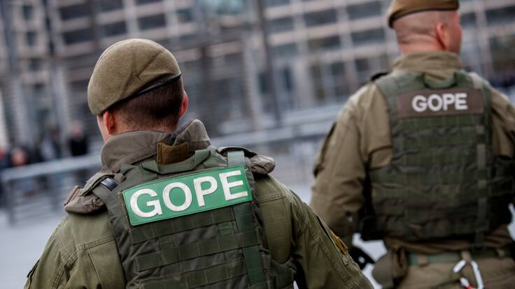 Carabineros descarta presencia de artefacto explosivo en Centro de Justicia tras llamado anónimo