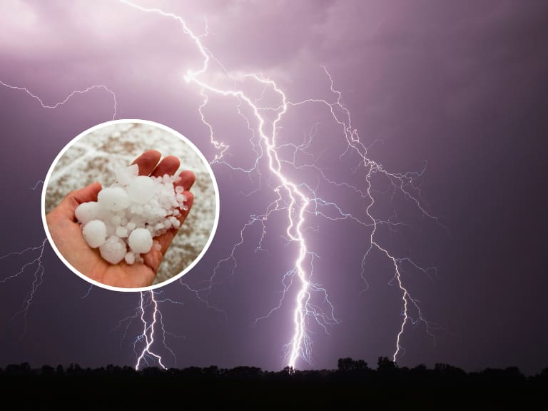 Meteorología emite alerta por tormentas eléctricas y granizos en 5 regiones de Chile: revisa acá las zonas afectadas