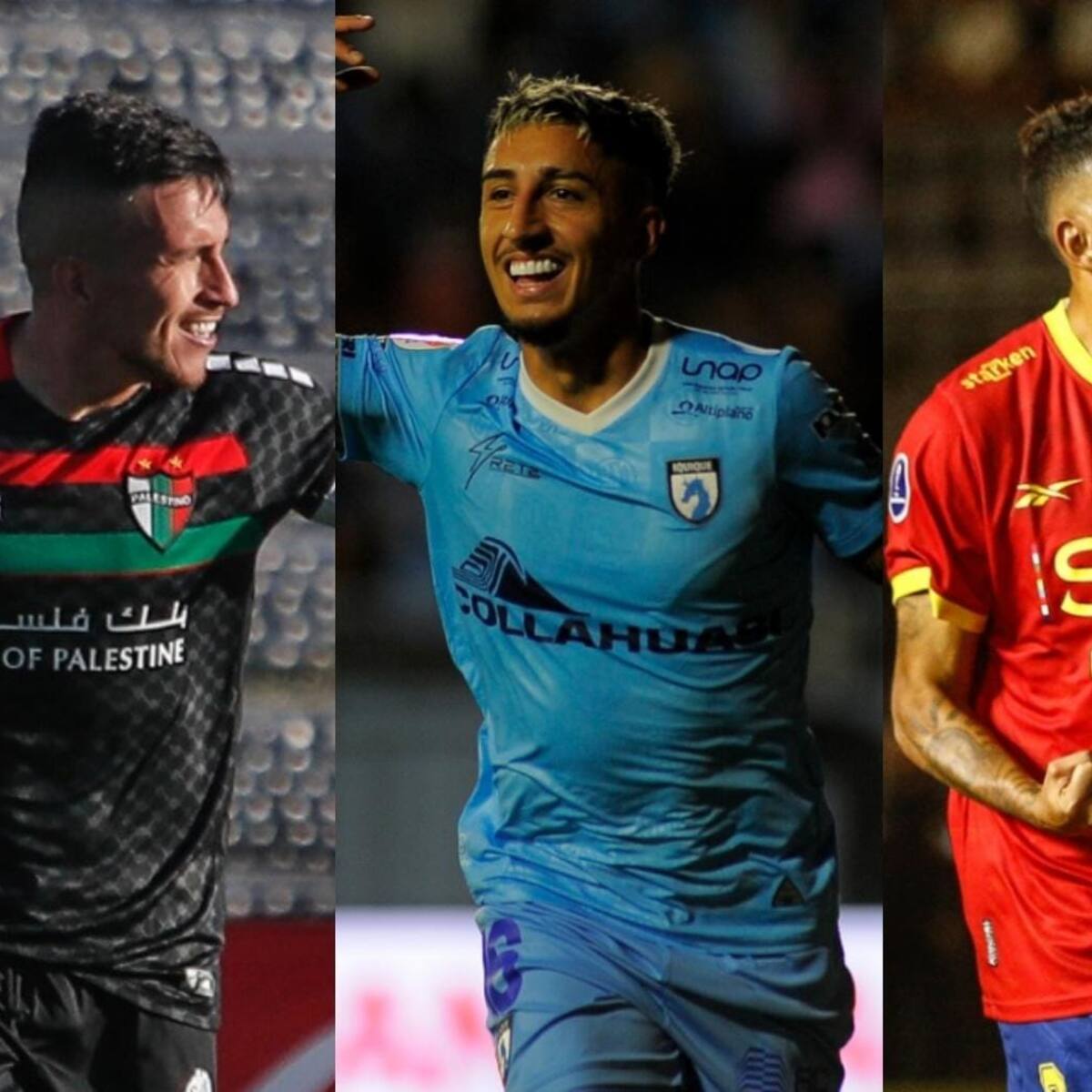 Fechas confirmadas: la programación de Palestino, Iquique y U. Española en la Copa Sudamericana 2025