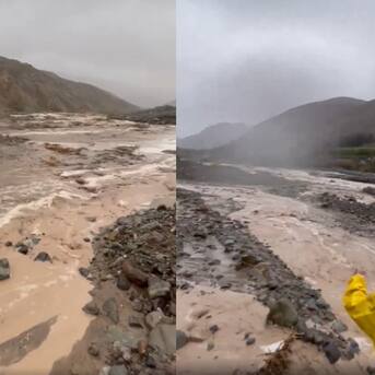 Intensas lluvias en Tarapacá: una localidad se encuentra aislada tras activación de quebrada