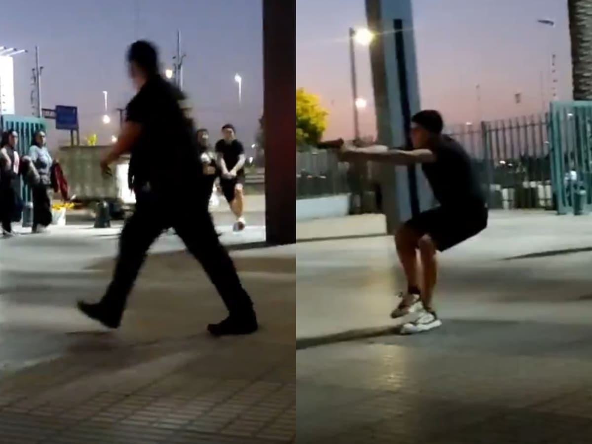 Balacera en Mall Plaza Oeste: delincuente dispara contra guardia del centro comercial
