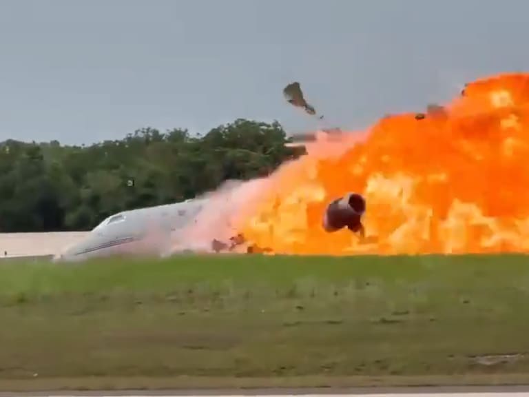 Dos estadounidenses mueren tras accidente de jet privado en República Dominicana