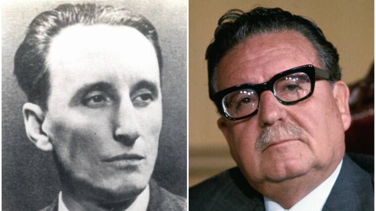 Eduardo Cruz-Coke y Salvador Allende
