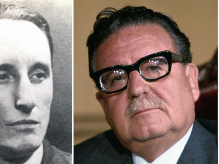 Eduardo Cruz-Coke y Salvador Allende