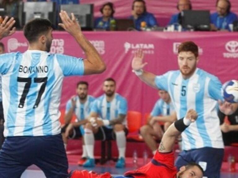 Chile cayó estrechamente ante Argentina en la final del balonmano Panamericano