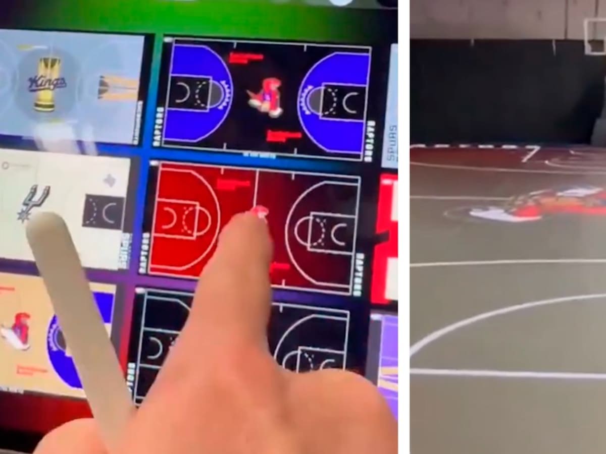 El futuro es hoy: la increíble cancha digital inteligente que se ha hecho viral en el mundo de la NBA