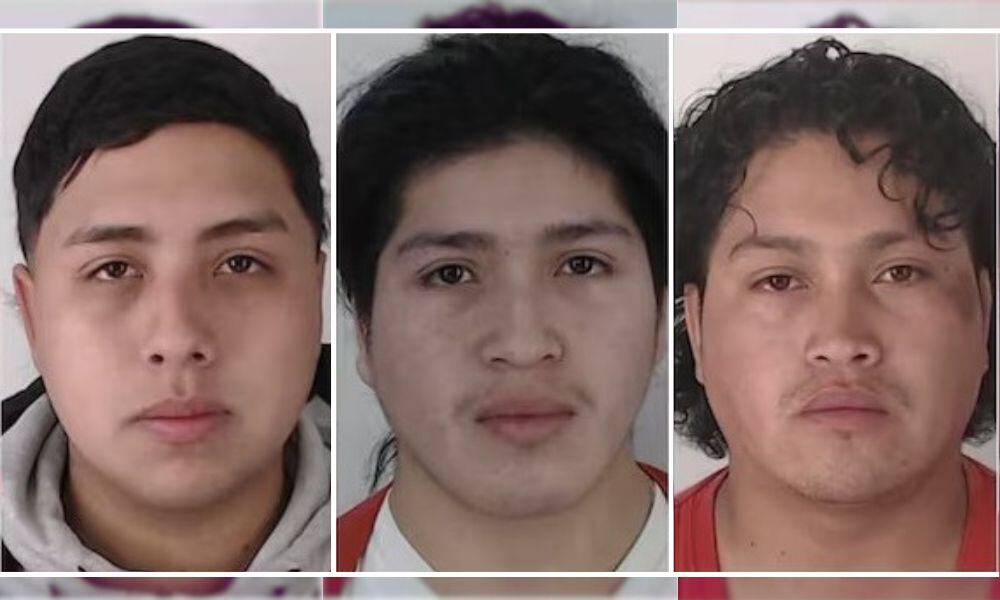 Nicolás Rivas Paillao, Yeferson Antihuen Santi y Felipe Antihuen Santi