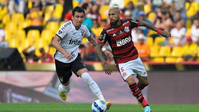 EN VIVO | Con Arturo Vidal en cancha, Flamengo vence a Athletico Paranaense en la Final de la Copa Libertadores 2022