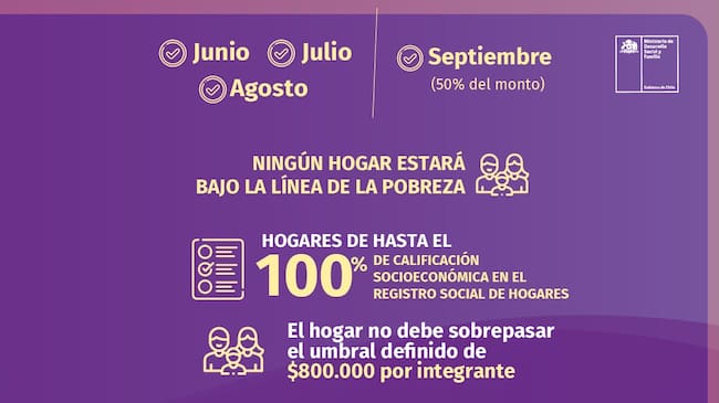 Detalles del IFE Universal / Ministerio de Desarrollo Social y Familia