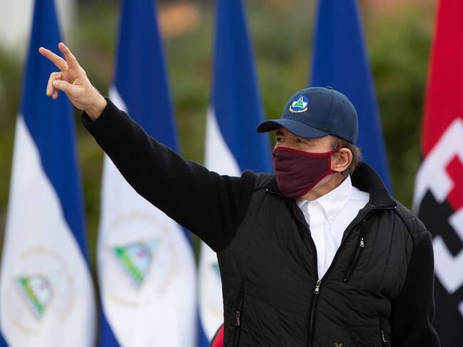 El jefe del régimen de Nicaragua Daniel Ortega