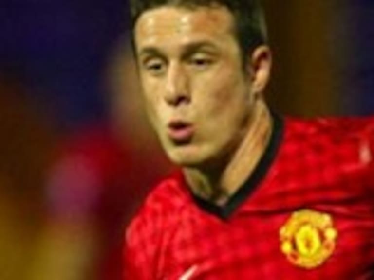 Ángelo Henríquez debutó con un gol en el primer equipo del Manchester United