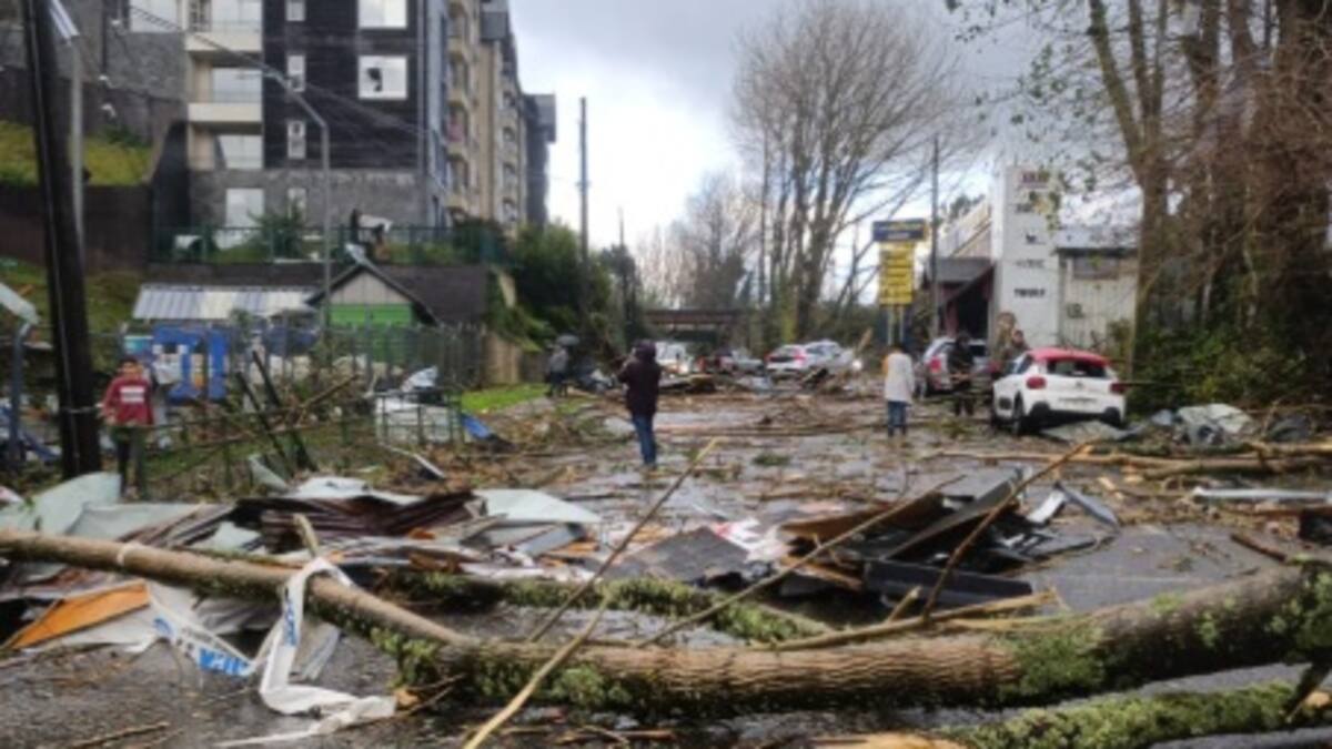 ¡Destrozó todo a su paso! Las impactantes imágenes que dejó el tornado en Puerto Varas