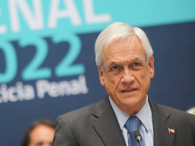 6 de ENERO de 2022/ SANTIAGOPresidente Sebastián Piñera junto al Ministro de Justicia y Derechos Humanos, Hernán Larraín, presentan Proyecto para la creación de un Nuevo Código Penal para Chile
FOTO: DIEGO MARTIN/AGENCIAUNO